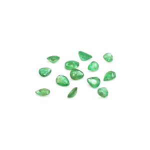Natural Zambian <b>Emerald</b> Calibrated Pears 3x4mm Natural Loose Faceted <b>Emerald</b> Gemstone For Jewelry Making Ready To Use - Product Image 2