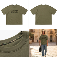 Harga Pabrik Kaos Oversize Pria Custom 220g Drop Shoulder Tebal 100% Poliester Ramah Lingkungan Streetwear Vintage Washed
