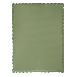 Eco-Friendly <b>Knitted</b> Baby <b>Throw</b> <b>Blanket</b> 100% Cotton Solid Color Rectangle 209-278g Heirloom Vietnam OEM/ODM Custom Packaging - Product Image 4