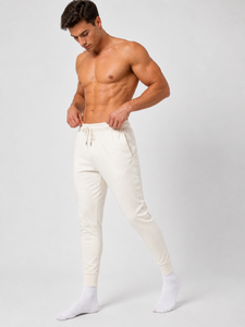 Pantalons de sport coniques pour hommes et femmes, respirants, légers, avec poches, coupe slim, séchage rapide, joggers athlétiques OEM - Product Image 2