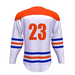 Jersey de Hockey sobre Hielo Personalizado para Adultos Unisex con Diseño Personalizado, 100% Poliéster, Secado Rápido, Suave, Transpirable, Ropa de Hockey a Bajo Precio - Product Image 6