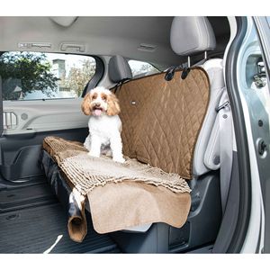 Coprisedile per Auto 3-in-1 Nero per Cani, Amaca 54x61x2 Pollici, Protezione Versatile per Sedile Posteriore Modello D0100XU32LY - Product Image 2