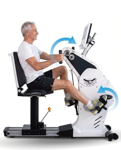 Electric Hand and Foot Pedal <b>Exerciser</b> Elliptical Machine Seated Pedal <b>Leg</b> <b>Exerciser</b> for Seniors Commercial Use with Touch Scree - Product Image 1