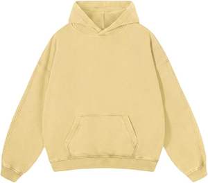 Vente en gros de sweats à capuche pour hommes en fibre de bambou 100% |   Sweat-shirt à capuche écologique uni et personnalisable avec logo |   Usine au Pakistan - Product Image 4