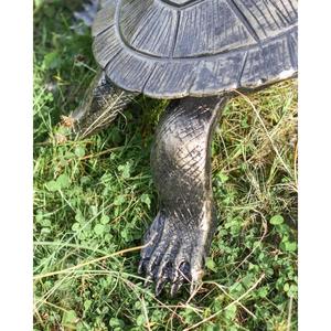Sculpture décorative de tortue pour accessoires de jardin, figurine décorative à poser au sol - Product Image 2