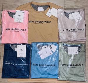 Factory Direct Wholesale Mens Crew Neck T-Shirts Assorted Multi Brand High Quality Stocklot Collection Durable Comfortable - Product Image 1