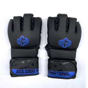 Guantes Profesionales de MMA para Entrenamiento de Combate - Cuero Sintético Antideslizante, Absorbente de Humedad y Duraderos - Product Image 2