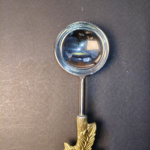 Cuchara de Sopa Redonda con Mango Decorativo de Hoja de Otoño Dorada, Cuchara de Acero Inoxidable de Lujo con Diseño de Rama para Vajilla de Cena Navideña - Product Image 3