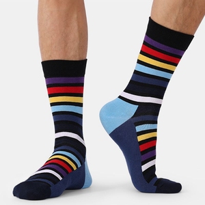 Chaussettes imprimées personnalisées en coton pour le sport, conception sur mesure, OEM ODM, fournisseur en gros, fabricant de chaussettes avec logo de marque privée - Product Image 3