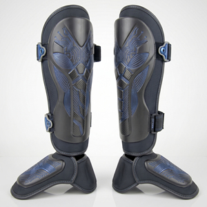 Protège-tibias réglables en néoprène avec fermeture auto-agrippante pour la boxe, équipement de protection, protège-tibias standard unisexe pour adultes - Product Image 5