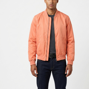 Chaquetas bomber de estilo urbano con logotipo personalizado para hombre, nueva llegada de chaquetas bomber para adultos. - Product Image 1