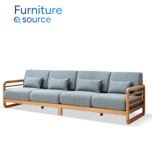 Ensemble de canapés sectionnels modernes de luxe, confort élégant de qualité supérieure pour la relaxation dans le salon, fabriqué traditionnel du Vietnam - Product Image 1