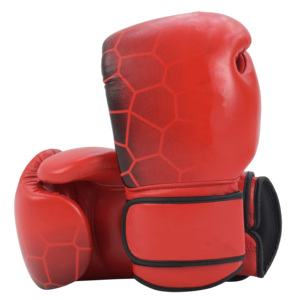Gants de boxe en cuir véritable sur mesure, à lacets, violet et gris, pour entraînement professionnel, sparring, mitts de frappe, Muay Thai, OEM - Product Image 6