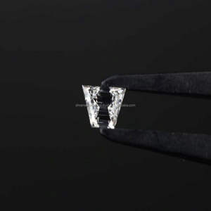 Wholesale 0.40 Ct/Pc Trapezoid Cut Loose Lab Grown White Color VVS-VS Diamonds Custom Jewelry Making Bulk Price SHRAMAN DIAMOND - Product Image 4