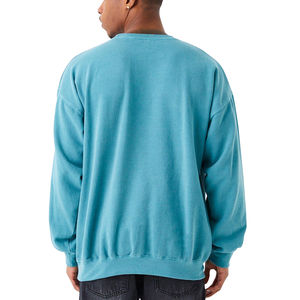 Sweat-shirt pull-over pour homme, en molleton 100% coton, délavé à l'acide, style vintage, personnalisé, écologique et respirant, idéal pour l'hiver – Vente en gros - Product Image 2