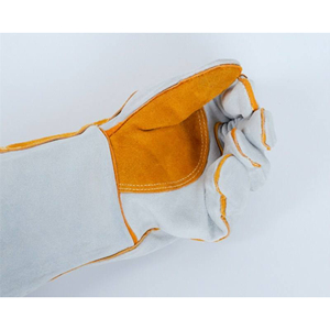 ถุงมือหนังเชื่อมแบบทนความร้อนสำหรับงานเชื่อมทิก แขนยาว - Product Image 3