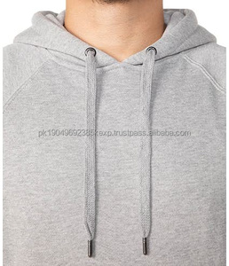 Sweat à capuche pour homme de haute qualité 100% coton Style streetwear Brodé Teint uni en couleurs unies d'hiver Prix de gros - Product Image 6