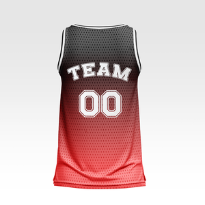 Camiseta de Baloncesto para Hombre de Alta Calidad, Última Moda, Antiarrugas, Transpirable, Malla 100% Poliéster, Impresión Personalizada y Logotipo con Nombre del Equipo - Product Image 2