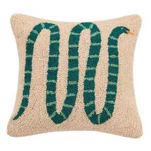 Housse de coussin décorative rétro personnalisable en coton tissé, brodée, à motif floral bohème, lavable - Product Image 2