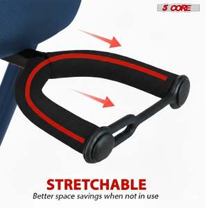 Taburete para Guitarra 5Core, Silla Acolchada de 3.15 Pulgadas con Respaldo, Asiento Musical Plegable con Reposapiés Integrado, Soporte para Guitarra - Product Image 4