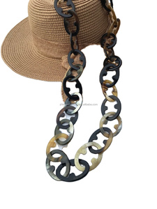 สร้อยคอจี้เขาควาย เครื่องประดับแฟชั่น สร้อยคอคลาสสิกและมีเอกลักษณ์สำหรับผู้หญิงและเด็กผู้หญิง - Product Image 2