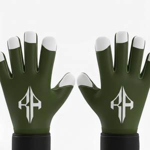 Gants de gardien de but unisexes de qualité supérieure, matériau PU, lacets respirants, protection personnalisée des doigts et du pouce, RIVIAN ATLANTIC - Product Image 6