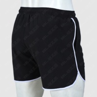 Shorts de sport en maille Blaze pour homme – Confortables, athlétiques, taille élastique, polyester extensible, couleur unie, écologiques
