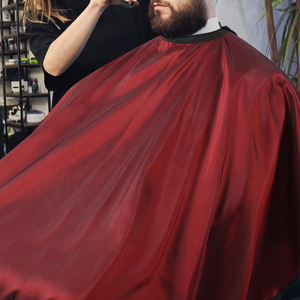 Cape de Coiffure avec Trous pour les Bras, Tissu Imperméable de Qualité Supérieure, Vente en Gros, Personnalisation de Marque, OEM ODM 2026 - Product Image 6