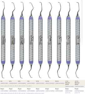 ชุดเครื่องมือผ่าตัดทางทันตกรรม ชุดคิวเร็ตสำหรับการดูแลฟันที่มีประสิทธิภาพ 9 ชิ้น แบบใช้มือ ได้รับการรับรองมาตรฐาน CE ระดับ Class II - Product Image 1