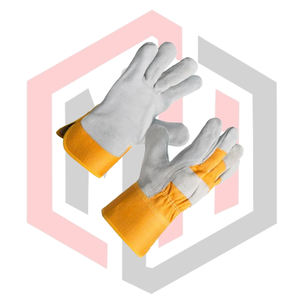 Gants de travail en cuir renforcé pour superviseur, résistants aux déchirures, sans silicone, sans poudre, anti-chaleur, anti-coupure, anti-statique, ignifuges - Product Image 2