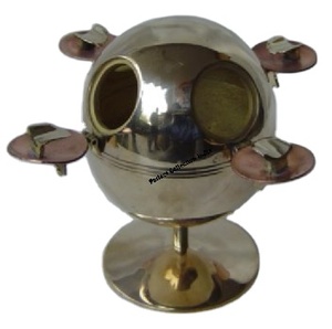 <b>Vintage</b> Antique Classic Brass <b>Ashtray</b> Set Functional and Decorative <b>Vintage</b> Collectible Smoking Accessory - Product Image 1