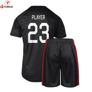 Tenue d'équipe de football professionnelle pour les compétitions de ligue, avec logo, nom et numéro, vêtements de football durables, fabrication en usine - Product Image 2