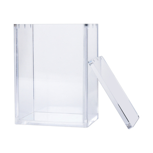 Petit MOQ Boîte de protection magnétique transparente en acrylique pour <span class=keywords><strong>booster</strong></span> de cartes à collectionner, compatible avec les boosters de cartes à collectionner standard de 6 cartes - Product Image 4