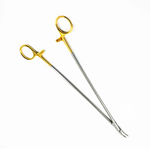 Pince à artères Clark courbée à manche doré, pince chirurgicale certifiée CE, instrument de chirurgie générale - Product Image 5