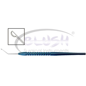 Cystotome, Capsulotome 1, Instrument de chirurgie ophtalmique de la cataracte, Outil microchirurgical de découpe de la capsule par Blush Surgical - Product Image 2