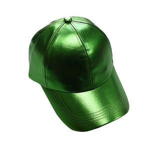 OEM Service best quality trending design Glitter Metallic Holographic Rainbow Reflective Hip Hop Adjustable Strapback Peaked Hat - Product Image 2