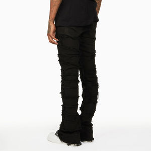 Pantalones Vaqueros de Mezclilla para Hombre, Estilo Vintage, de Alta Calidad, Cómodos, Casuales, para Uso en Exteriores, Personalizables, de Cintura Media - Product Image 3