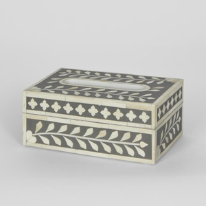 Caja de pañuelos rectangular moderna y duradera con incrustaciones de hueso hecha a mano, la más vendida, al mejor precio, para almacenamiento decorativo - Product Image 2