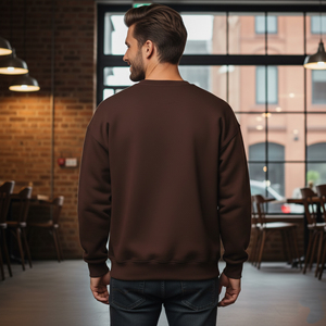 Sweat-shirt d'hiver pour homme 100% coton OEM/ODM, surdimensionné, avec fermeture éclair, logo imprimé et brodé, style streetwear, prix abordable - Product Image 4