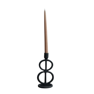Vintage <b>Black</b> Iron <b>Candlestick</b> Holders Handmade for Home Wedding Decoration Tabletop Use Durable Metal Design - Product Image 4