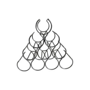 Mesa de Metal Negra para Botellas de Vino con Tapa de Imitación Mármol, Elegante Mueble de Bar para el Hogar, Organizador y Exhibidor de Botellas - Product Image 5