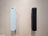 Haut-parleur colonne passif commercial 100W avec deux haut-parleurs de 4 pouces et un de 3 pouces, enceinte murale PA pour centre de conférence