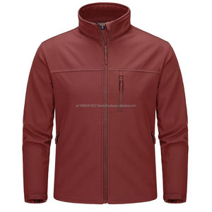 Nueva chaqueta Softshell de lona duradera a prueba de viento, hecha en Pakistán, resistente al agua, con capucha, temporada de invierno, comodidad, logotipo frontal - Product Image 1