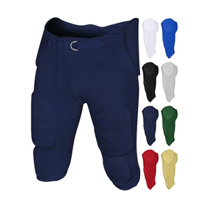 Pantalones de Entrenamiento de Fútbol Americano al por Mayor con Diseño Moderno y Almohadillas, Empaque Personalizado con Diseño, Pantalones de Fútbol Americano - Product Image 1