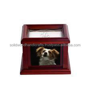 Urne en bois pour cendres d'animaux de compagnie, urnes funéraires en bois pour cendres de chat et de chien, urnes commémoratives à bas prix - Product Image 4