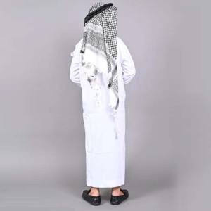 Túnica Islámica Modesta de Buena Calidad y Económica para Niños, de Algodón, Manga Larga, Corte Holgado - Product Image 6