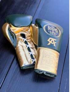 Guantes de Boxeo de Piel de Vacuno Auténtica Canelo, Sin Boxeo No Hay Vida, para Entrenamiento de MMA, con Cordones, Ligeros, Transpirables, Personalizados, Venta al Por Mayor - Product Image 4