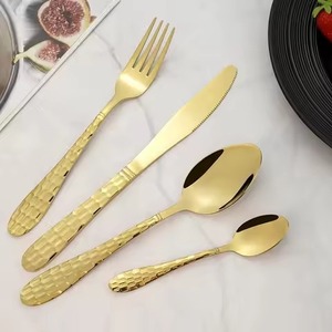 Juego de Cubiertos de Acero Inoxidable Ecológico de Lujo para el Hogar, Restaurantes y Bodas - Apto para Lavavajillas - Product Image 1