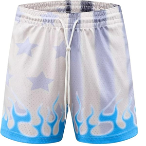 Pantalones Cortos de Baloncesto Unisex de Secado Rápido y Alta Calidad, Transpirables, de Malla, para Entrenamiento Deportivo, Ligeros, Tallas Grandes, con Elástico en la Cintura - Product Image 4