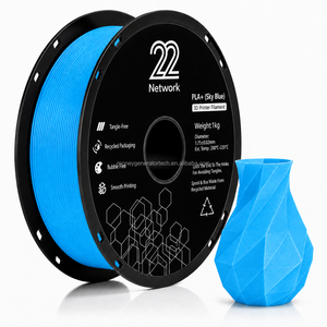 Filamento PLA+ Azul Cielo 22Network al por Mayor, Bobina de 1.75mm 1KG, Filamento Industrial para Impresora 3D de Alta Velocidad 300mm/s, OEM ODM - Product Image 1